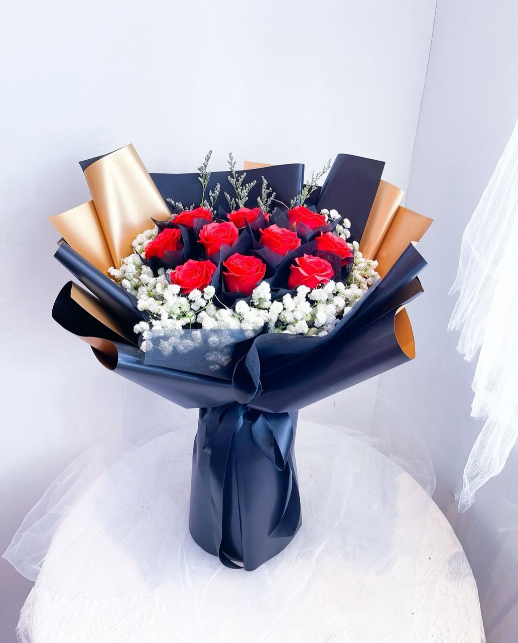 10 Stalks Soap Roses Bouquet