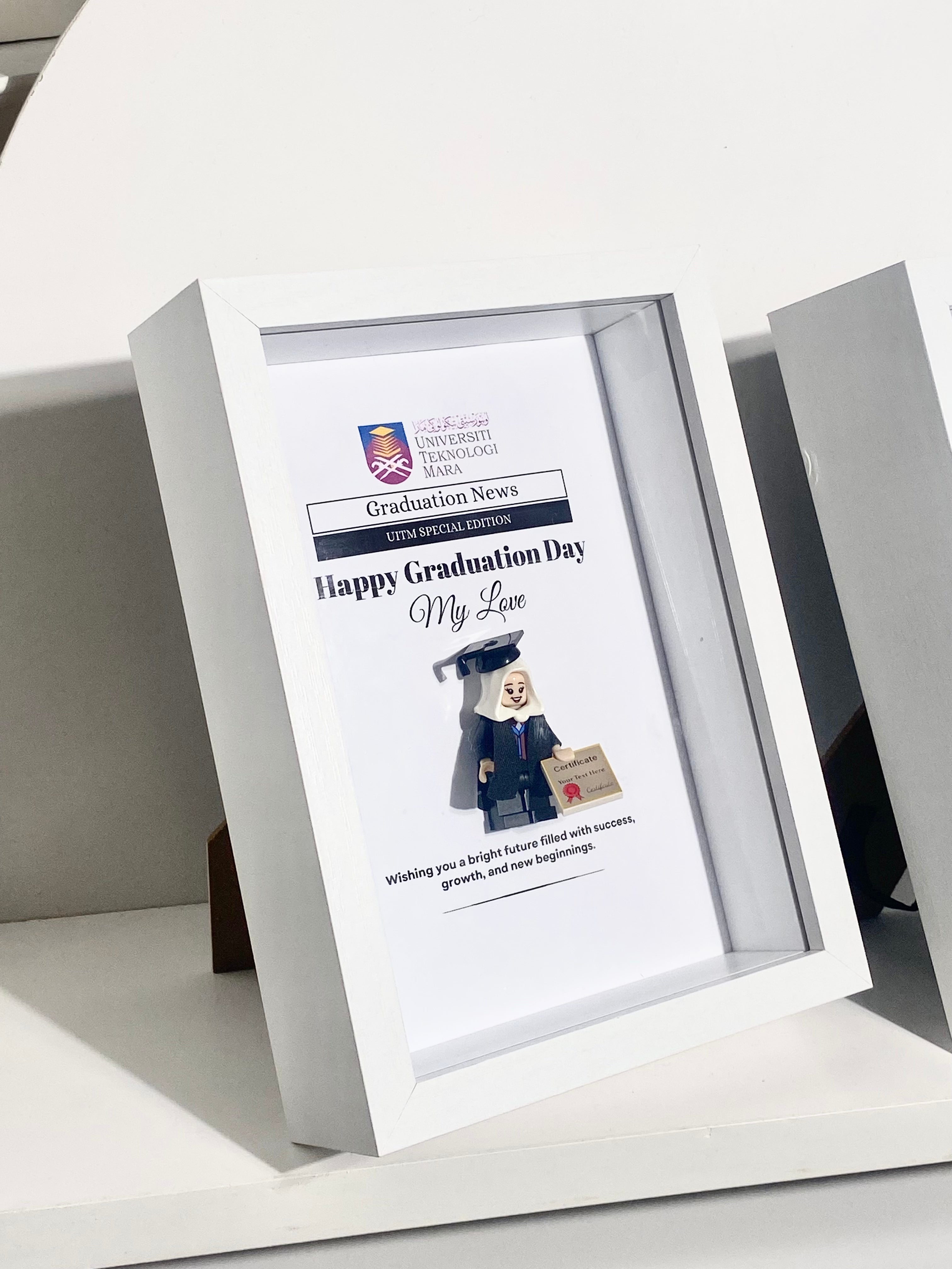 Graduation Lego Frame