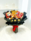Mini Chocolate Bouquet with Grad Teddy