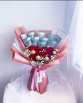 Rosy Rich Money Bouquet