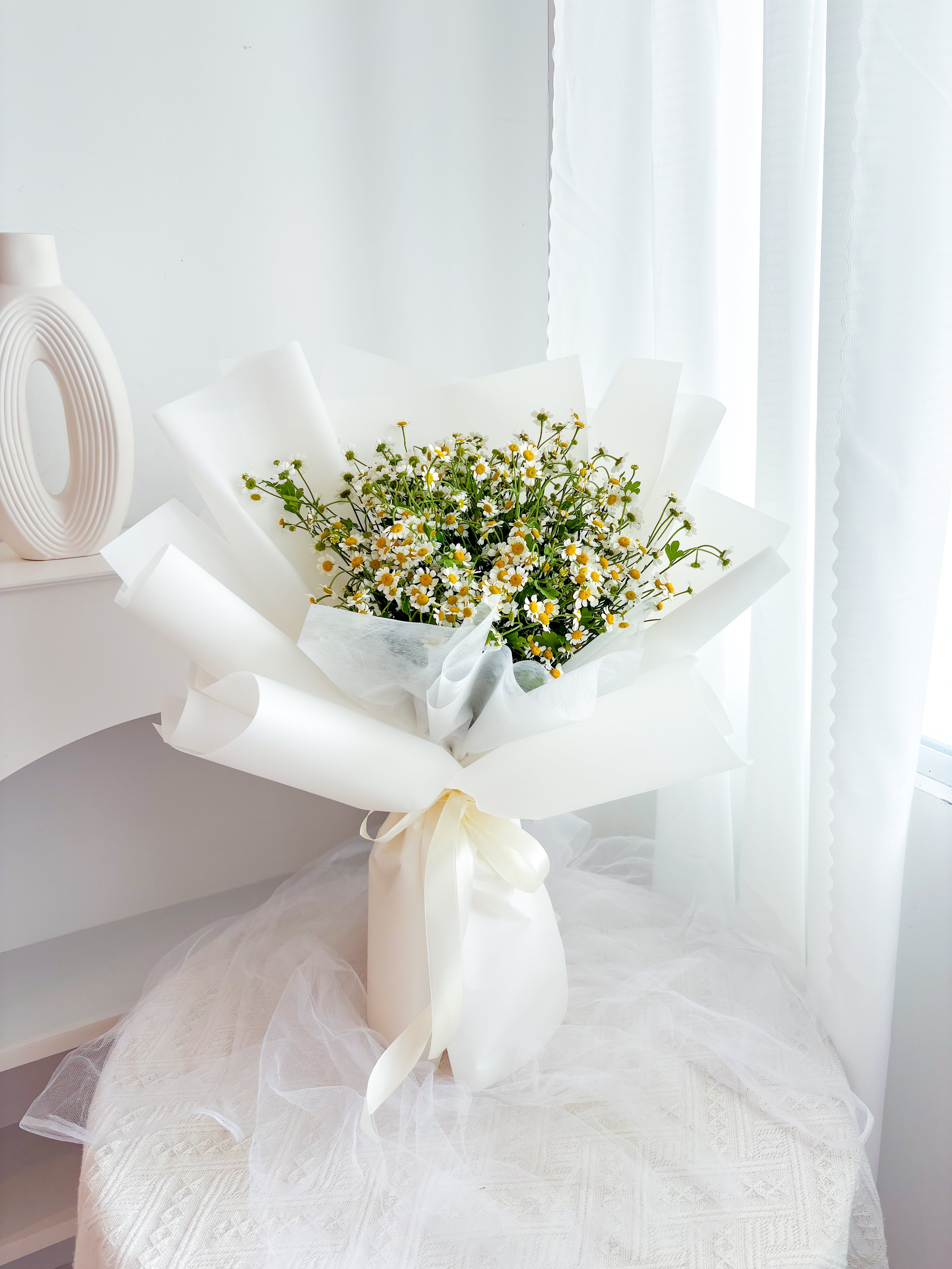 Fresh Chamomile Bouquet