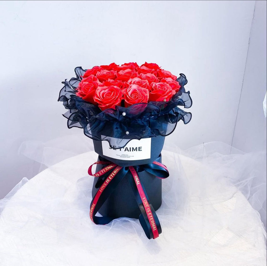 Artificial Scented Roses Russian Bouquet