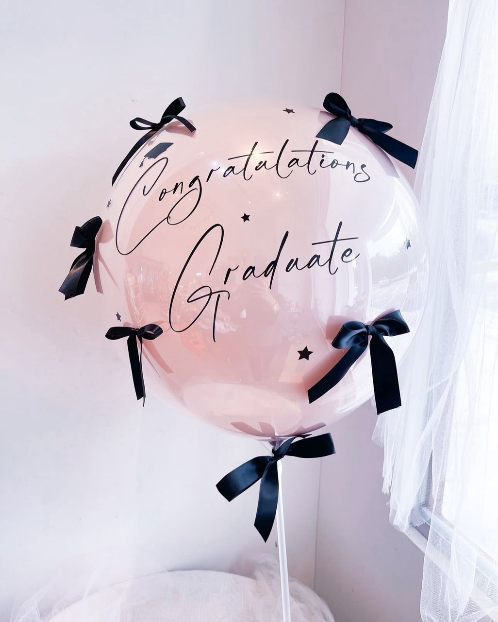 18 Inch Graduation Coquette Balloon