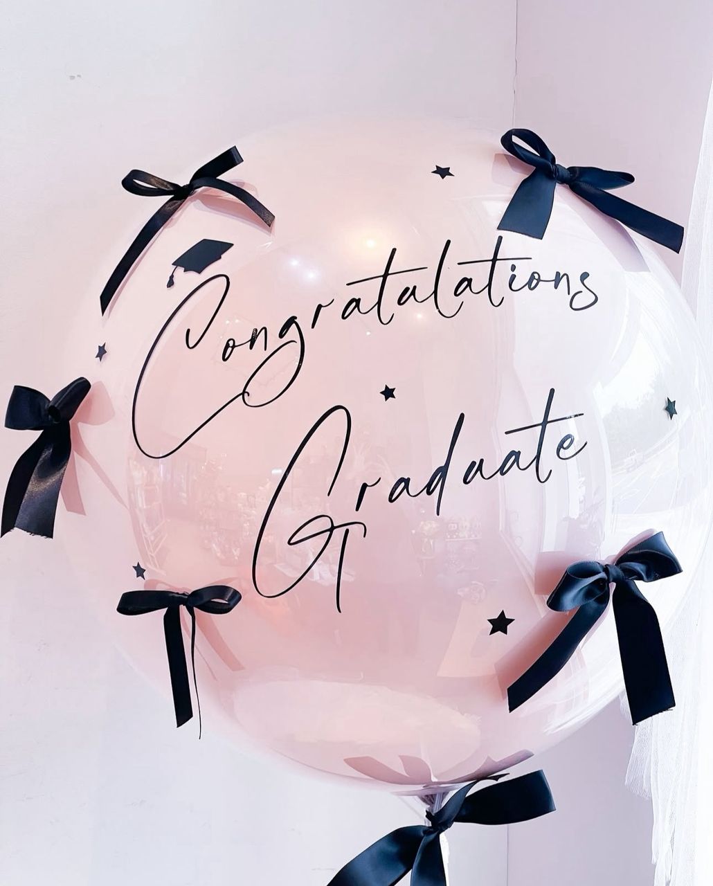 18 Inch Graduation Coquette Balloon