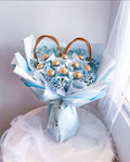 Medium Ferrero Bouquet with Rattan Love