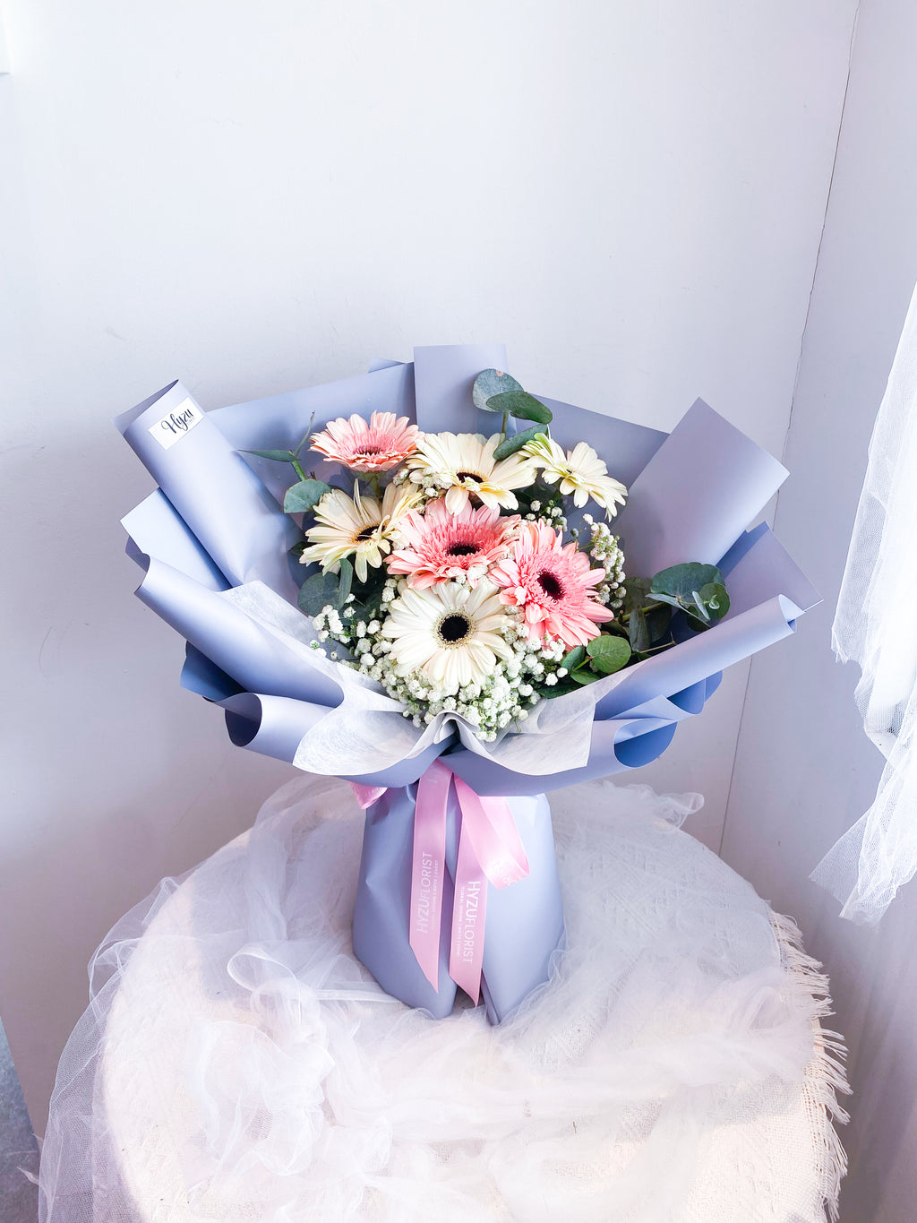 7 Stalks Fresh Gerberas Bouquet