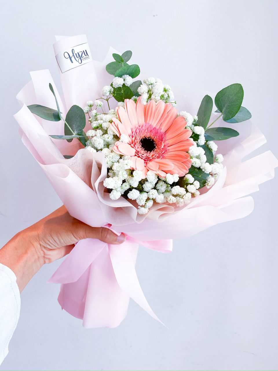 Single Fresh Gerbera Bouquet