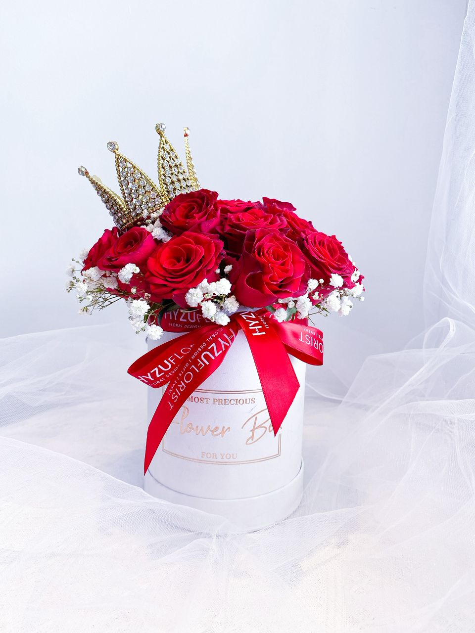 Fresh Roses Queen Box