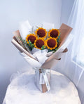 Standard Crochet Sunflowers Bouquet