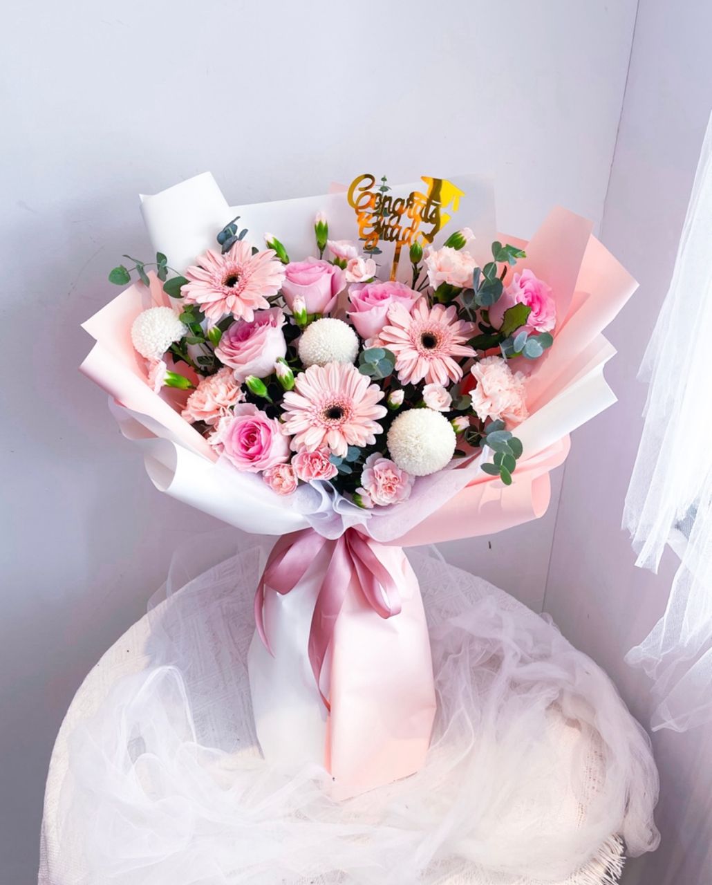 Large Fresh Mix Bouquet Grad Edition