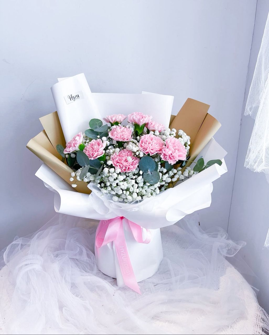 Fresh Carnations Bouquet