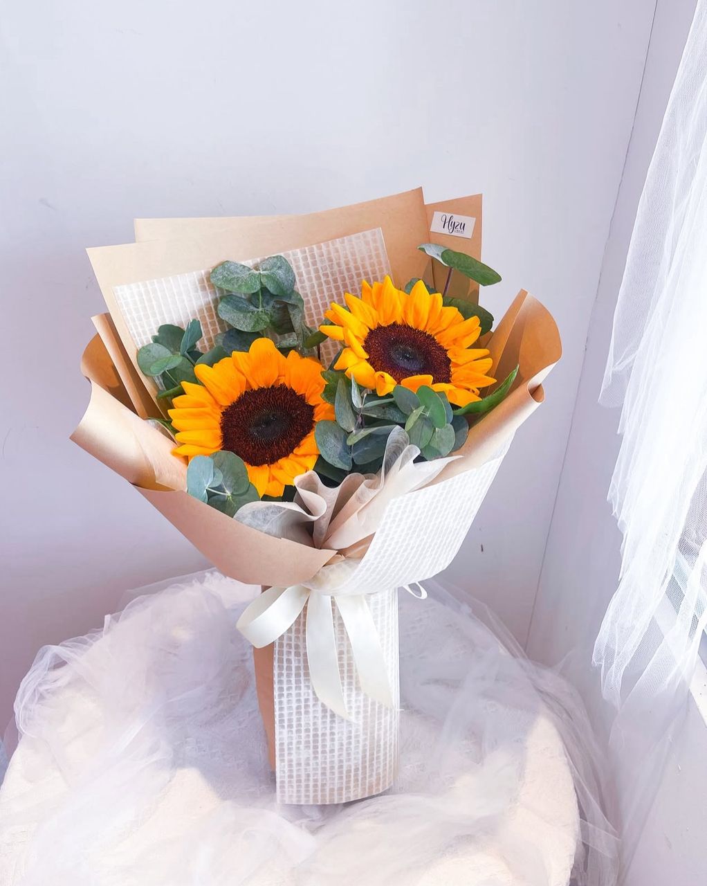 Fresh Sunflowers Twin Bouquet
