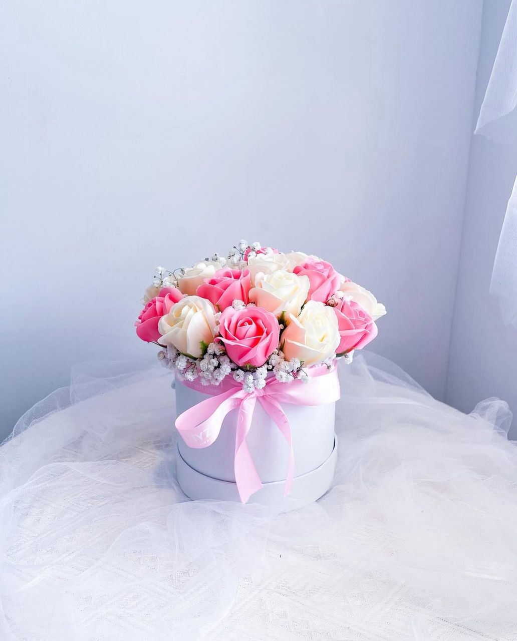 Basic Artificial Scented Roses Box