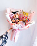 Basic Chocolate Bouquet with Premium Grad Teddy
