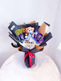 Light Chocolate Bouquet with Grad Teddy