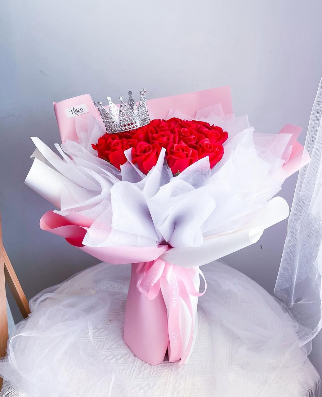Soap Roses Queen Bouquet
