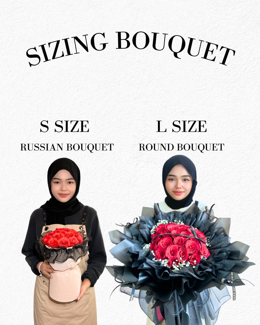 Artificial Scented Roses Russian Bouquet