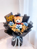 Lego Roses Bouquet with Grad Teddy